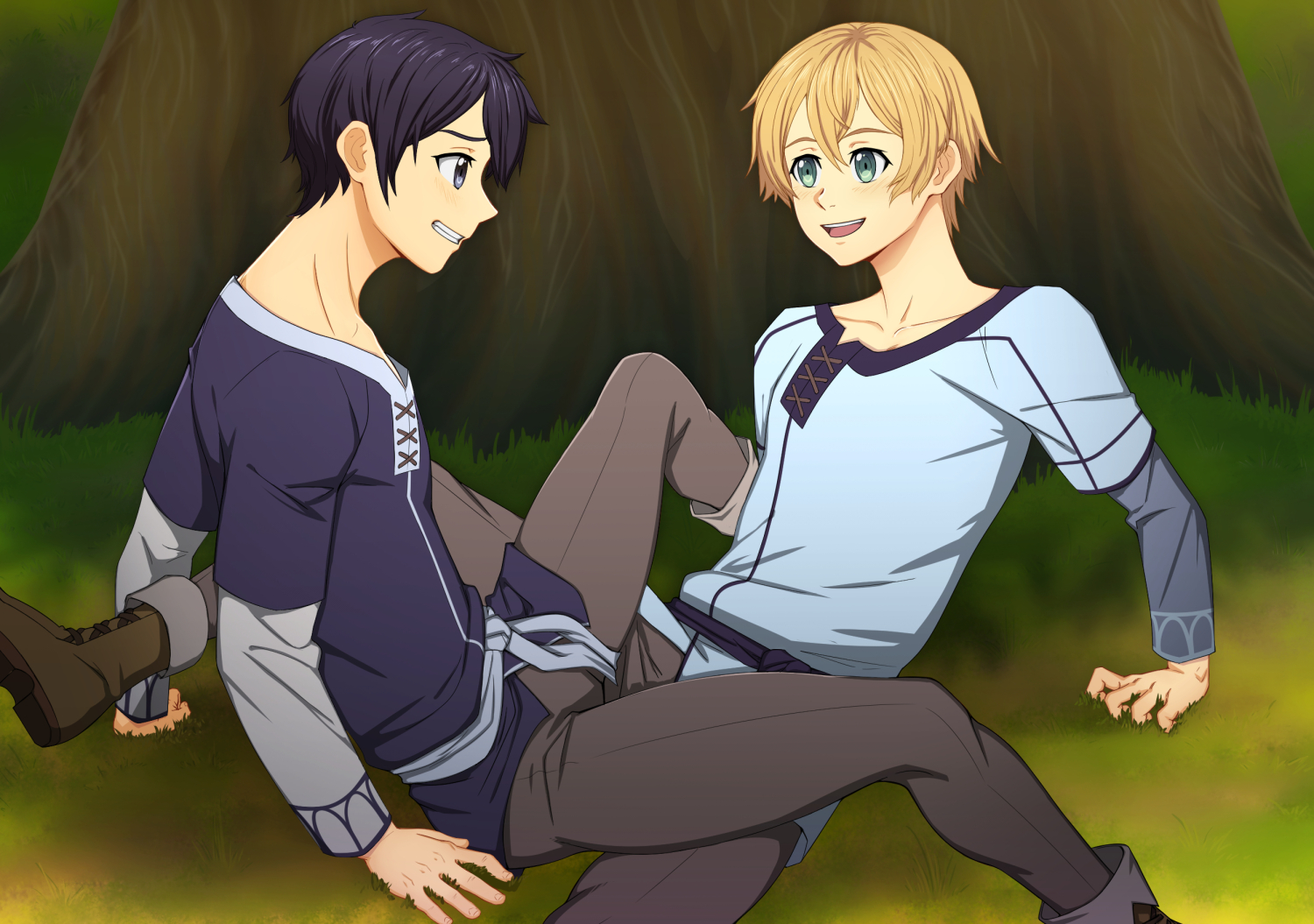 jpg: Suiton00 Sword Art <b>Online</b> - Kirito X Eugeo #1.